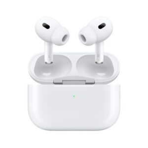 AirPods Pro 2 (Pro-level Active Noise Cancellation. Now with a clinical-grade Hearing Aid feature)