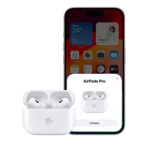 AirPods Pro 2 (Pro-level Active Noise Cancellation. Now with a clinical-grade Hearing Aid feature)